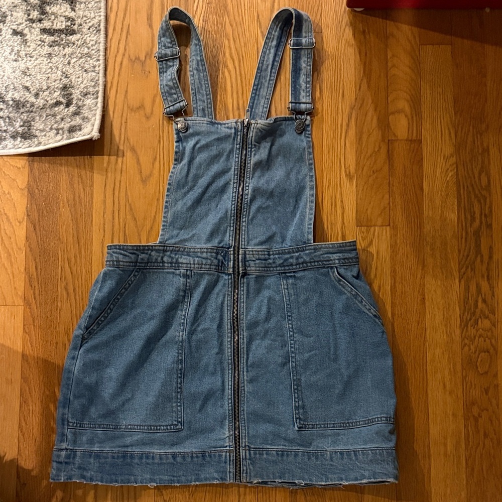 Super cute overalls dress